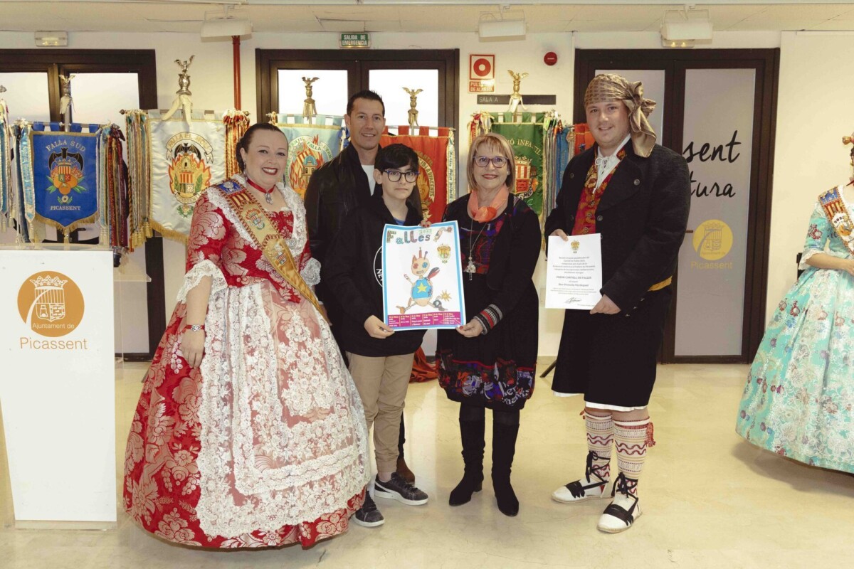 Picassent Iker Pozuelo Verdeguer, guanyador del cartell de les Falles 2023